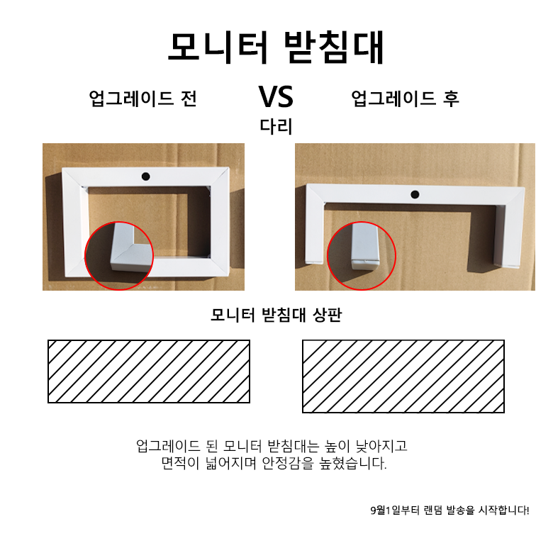 락키홈즈 게이밍 컴퓨터 책상 1200, 화이트할인 상세 이미지 1