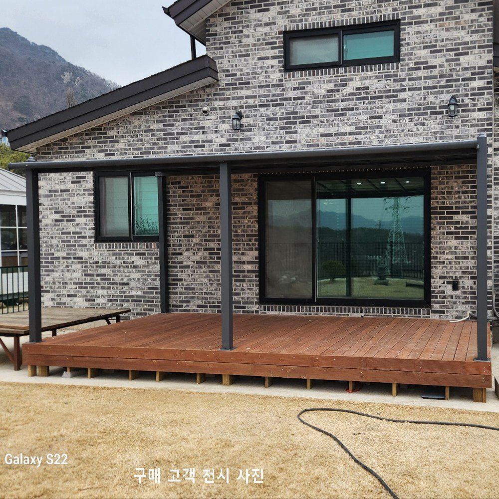 [국내발송] 리자드 독립형 렉산 알루미늄 파고라 스카이 어닝 PC100, PC1002 폭 3m 상세 이미지 2