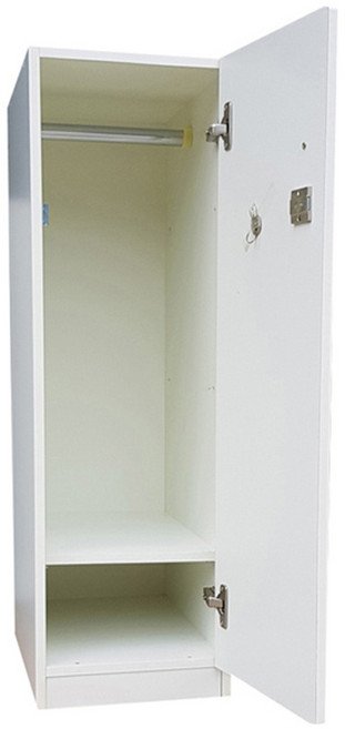 sy가구 사물함 높이95cm 탈의장 캐비넷 락커장 문짝라운딩처리 학원 요양원, B형(하부장), 화이트(연한미색)