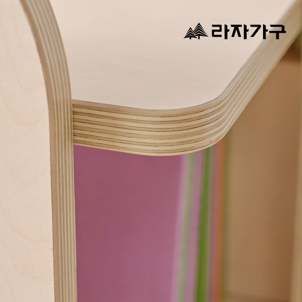 라자가구 베니 E0 키즈 4단 회전 책장 이동형 유아 책꽂이 교구장, 4단 회전 책장(기본형), 내추럴할인 상세 이미지 1