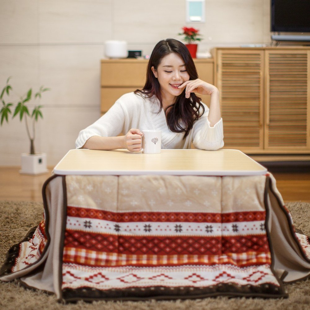 지이라이프 정방형가구조온열테이블, KOW-80(NA) 상세 이미지 1