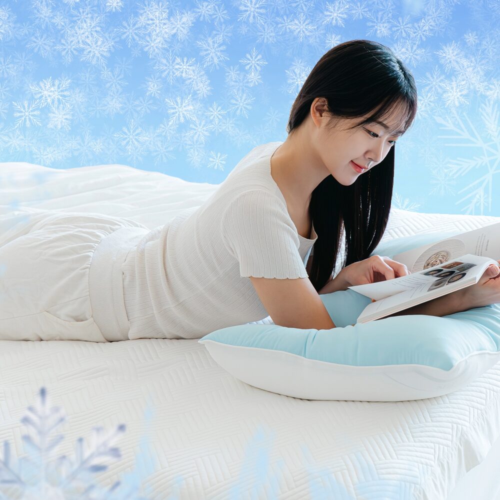 -7도 접촉 냉감 차가운 아이스웰 여름 침대 패드 쿨매트, 아이스웰 그레이할인 상세 이미지 2