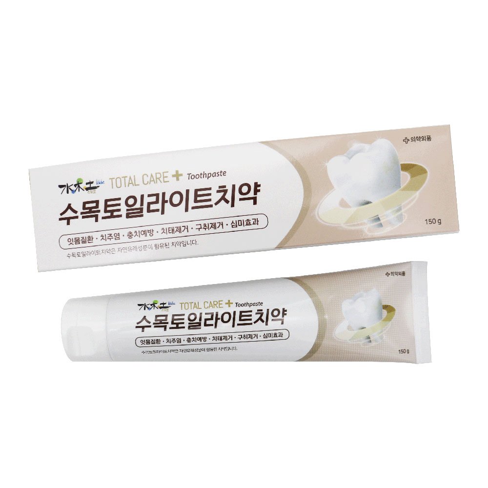 수목토 일라이트 치약 150g 충치예방 치태제거 치주질환 치주염예방, 일라이트치약(150g), 1개 상세 이미지 1