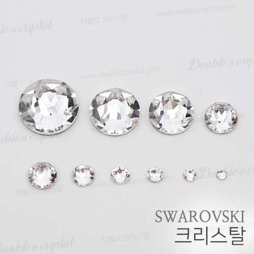 스와로브스키 2088 크리스탈, SS20(약4.70mm), 50개, 투명 상세 이미지 2