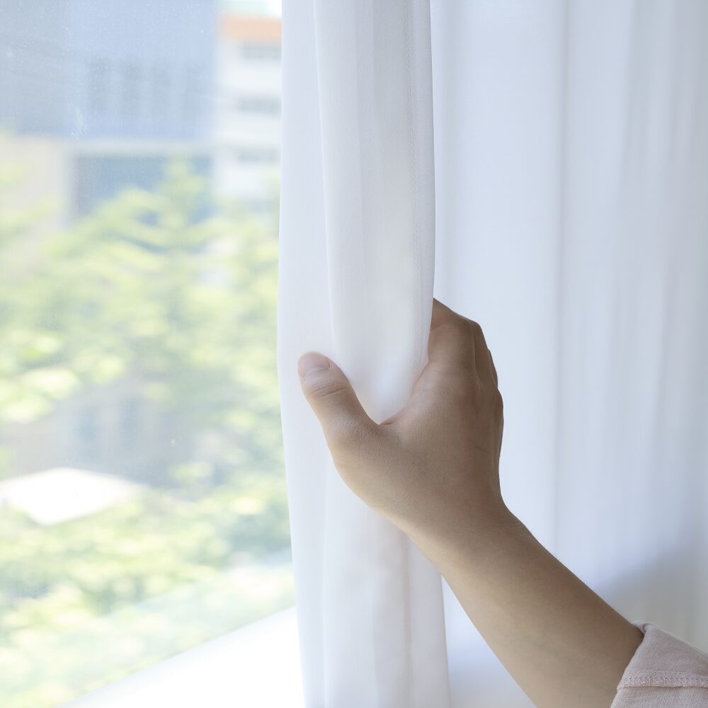 3M정품 떨어지지 않고 간편하게 붙이는 쉬폰커튼+끈 커튼봉 호환가능 상세 이미지 2