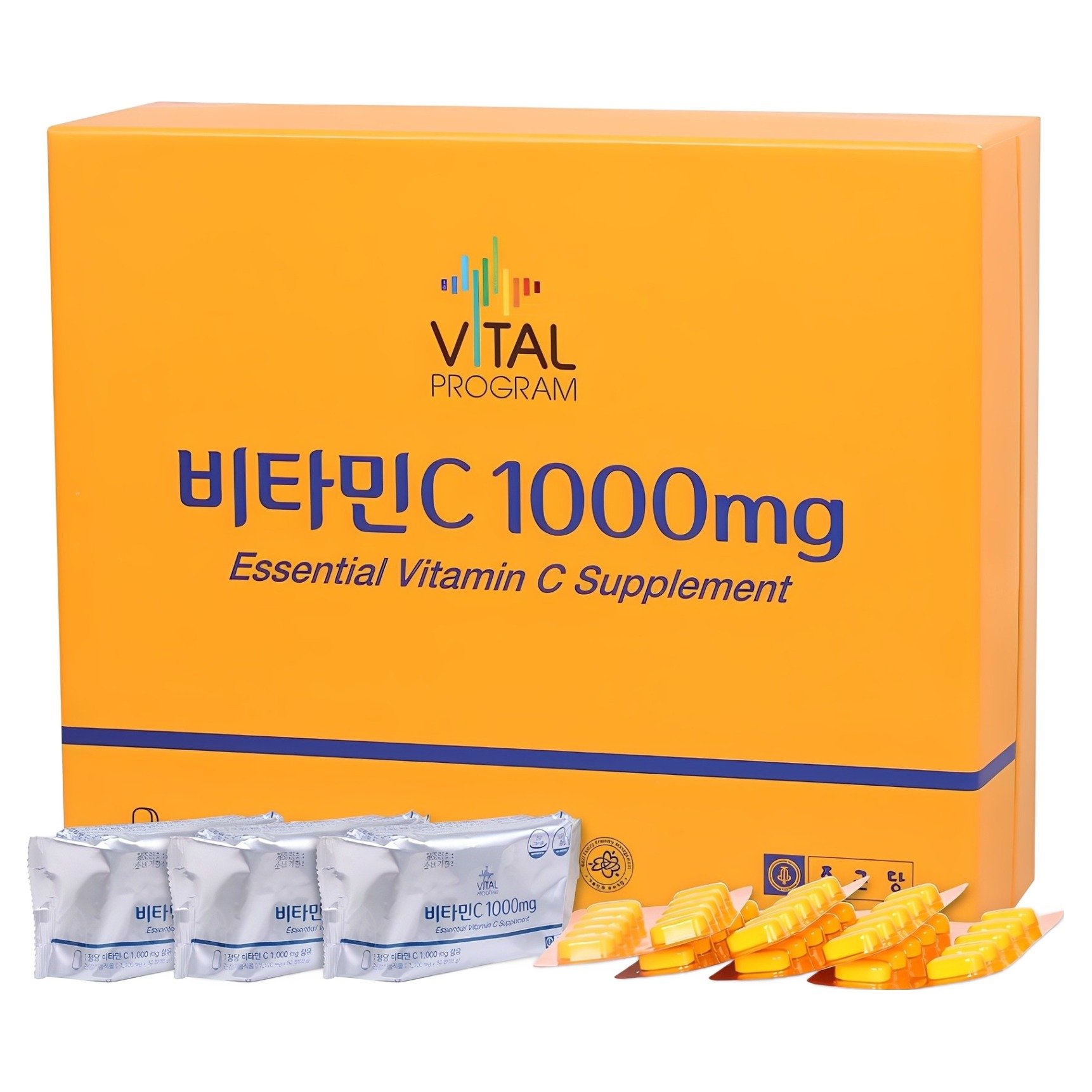 바이탈프로그램 정품 비타민C 1000mg, 600정, 1개 상세 이미지 1